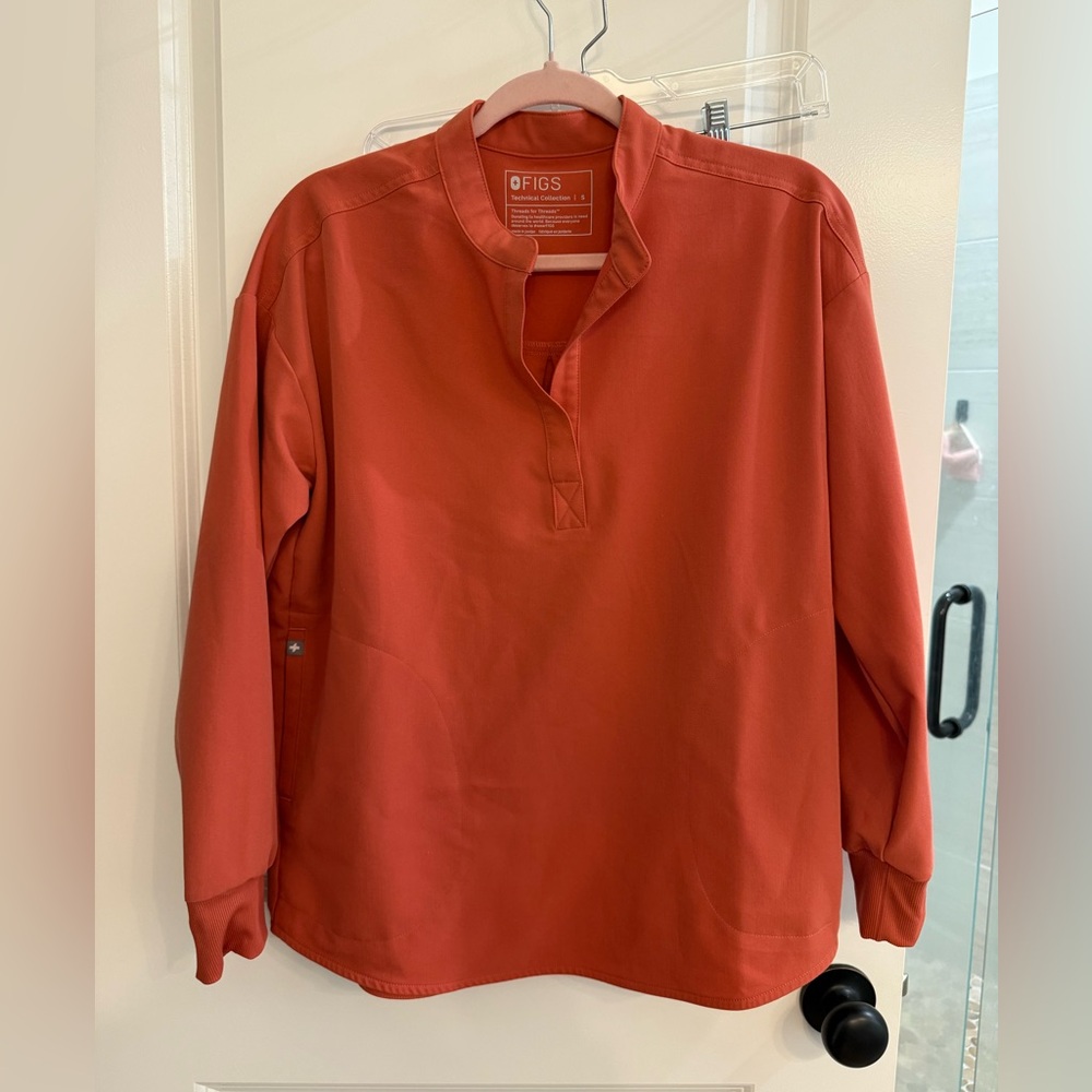 Figs spiced cider Rafaela long sleeve size small